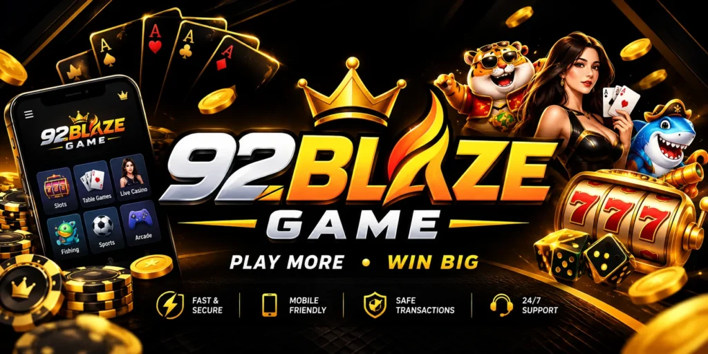 92Blaze Game New App in Pakistan